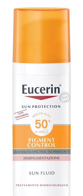 EUCERIN SUN PROTECTION SPF 50+ PIGMENT CONTROL SUN FLUID 50 ML - farmasorriso.com