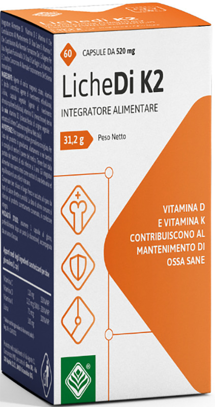 LICHEDI K2 60 CAPSULE - farmasorriso.com