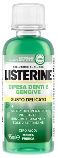 LISTERINE DENTI & GENGIVE DELICATO 95 ML - farmasorriso.com