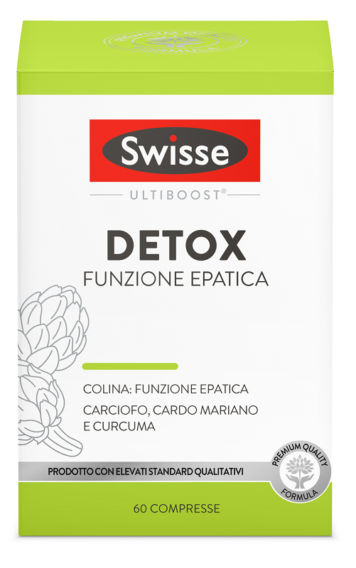 SWISSE DETOX FUNZIONE EPATICA 60 COMPRESSE DA 1085 MG - farmasorriso.com