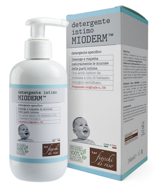 FIOCCHI DI RISO MIODERM DETERGENTE INTIMO 240 ML - farmasorriso.com