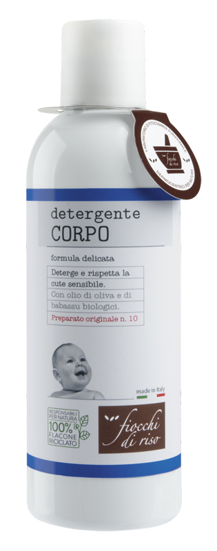 FIOCCHI DI RISO DETERGENTE CORPO DELICATO 200 ML - farmasorriso.com