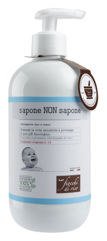 FIOCCHI DI RISO SAPONE NON SAPONE DELICATO 400 ML - farmasorriso.com