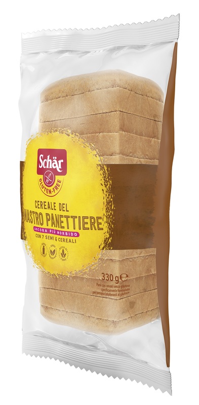 SCHAR CEREALE DEL MASTRO PANETTIERE PANE CON CEREALI SENZA LATTOSIO 330 G - farmasorriso.com