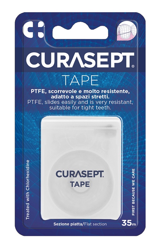CURASEPT FLOSS PTFE TAPE CLOREXIDINA - farmasorriso.com