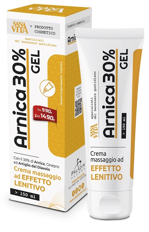 SANAVITA ARNICA 30% GEL 150 ML - farmasorriso.com