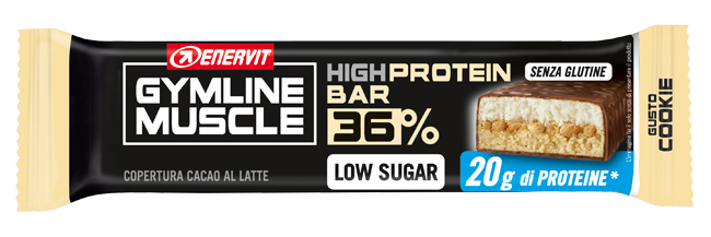 GYMLINE 20 G PROTEINBAR COOKIE 55 G - farmasorriso.com