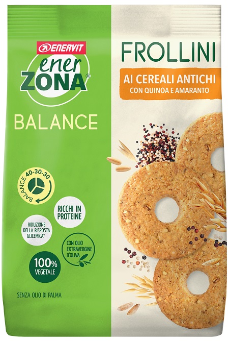 ENERZONA FROLLINI VEG CEREALI ANTICHI 250 G - farmasorriso.com