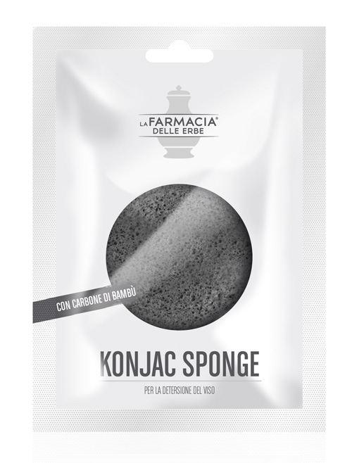 FDE KONJAC SPONGE CARBONE BAMBU' 1 PEZZO - farmasorriso.com