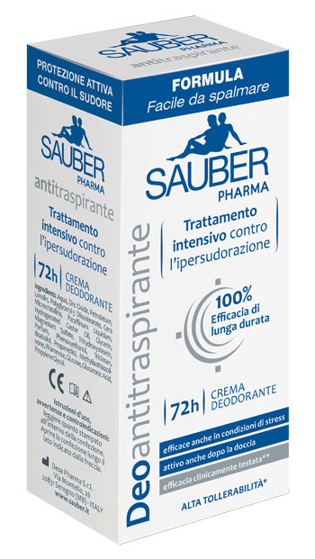 SAUBER DEOANTITRASPIRANTE 72H CREMA 30 ML - farmasorriso.com