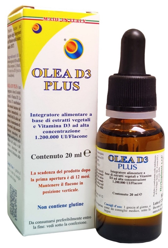 OLEA D3 PLUS GOCCE 20 ML - farmasorriso.com