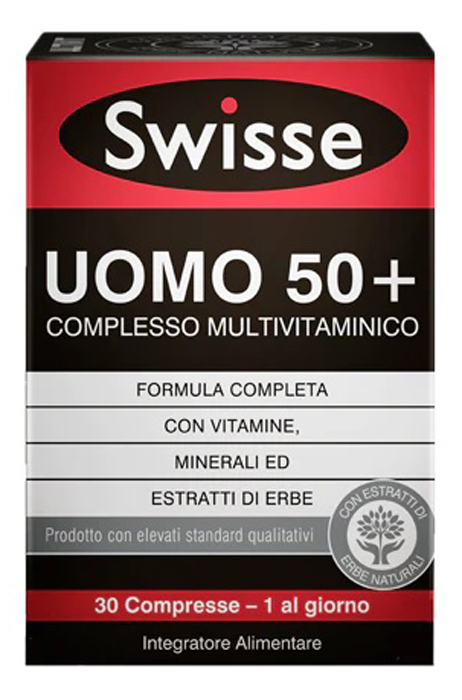 SWISSE MULTIVIT UOMO50+ 30 COMPRESSE - farmasorriso.com