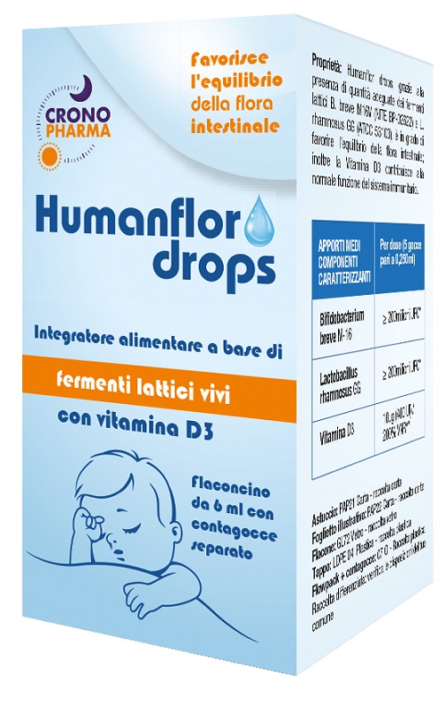 HUMANFLOR DROPS 6 ML - farmasorriso.com