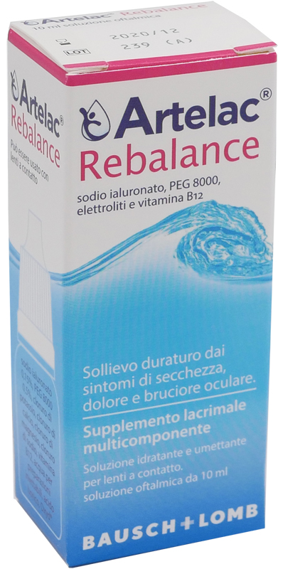 ARTELAC REBALANCE GOCCE OCULARI 10 ML - farmasorriso.com