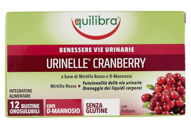 URINELLE CRANBERRY 12 BUSTINE OROSOLUBILI - farmasorriso.com