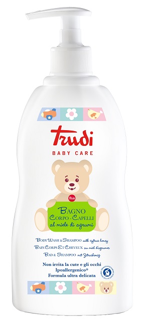 TRUDI BABY CARE BAGNO CORPO/CAPELLI 500 ML - farmasorriso.com