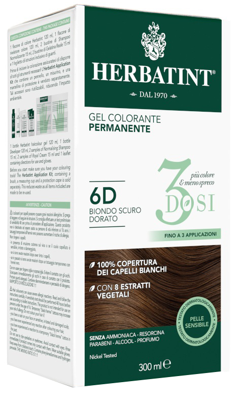 HERBATINT 3DOSI 6D 300 ML - farmasorriso.com