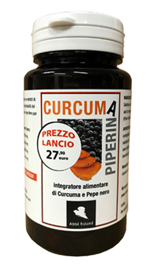 CURCUMA+PIPERINA 60 CAPSULE - farmasorriso.com