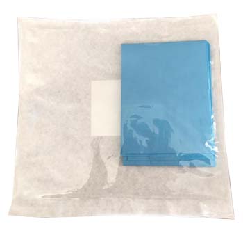 TELO STERILE STANDARD MONOUSO IN TNT IMPERMEABILE PLASTIFICATO 45 CM X 75 CM 1 PEZZO - farmasorriso.com