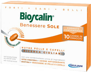 BIOSCALIN SOLE 30 + 10 COMPRESSE - farmasorriso.com