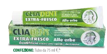 CLIADENT DENTIFRICIO ALITO FRESCO ALLE ERBE 75 ML - farmasorriso.com