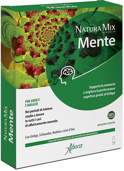 NATURA MIX ADVANCED MENTE 10 FLACONCINI - farmasorriso.com