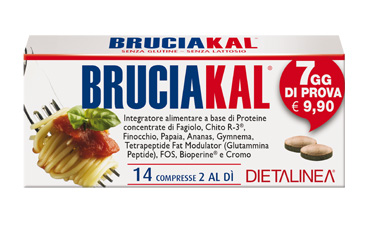 BRUCIAKAL 7 DAYS 14 COMPRESSE DIETALINEA - farmasorriso.com