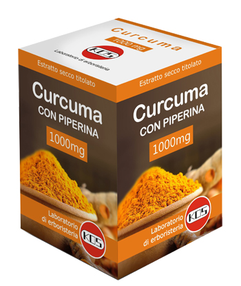 CURCUMA CON PIPERINA 1 G 30 COMPRESSE OVALI - farmasorriso.com