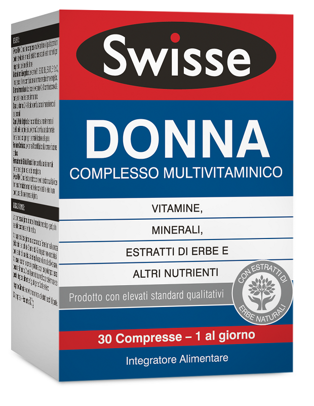 SWISSE MULTIVITAMINICO DONNA 30 COMPRESSE - farmasorriso.com