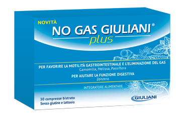 NO GAS GIULIANI PLUS 30 COMPRESSE BISTRATO - farmasorriso.com
