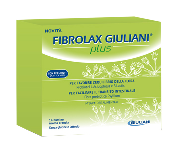 FIBROLAX GIULIANI PLUS 14 BUSTINE ARANCIA - farmasorriso.com