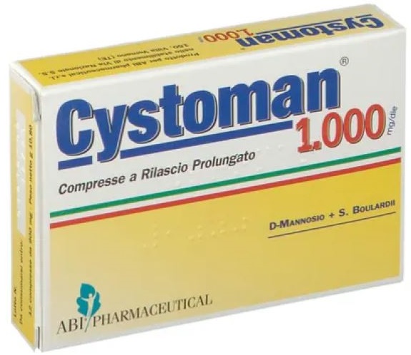 CYSTOMAN 1000 12 COMPRESSE - farmasorriso.com