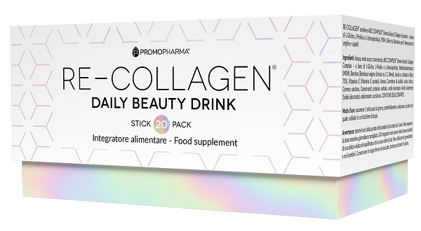 RE-COLLAGEN DAILY BEAUTY DRINK 20 STICK PACK X 12 ML - farmasorriso.com