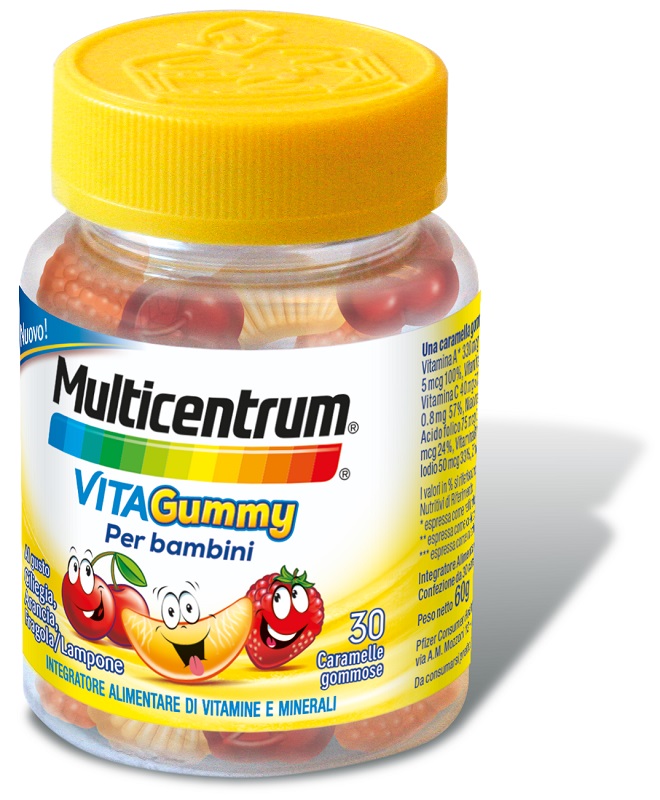 MULTICENTRUM VITAGUMMY 30 CARAMELLE GOMMOSE - farmasorriso.com