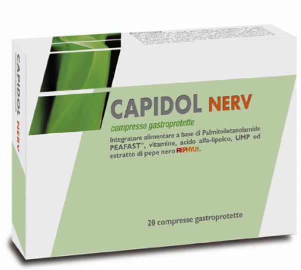 CAPIDOL NERV 20 COMPRESSE GASTROPROTETTE - farmasorriso.com