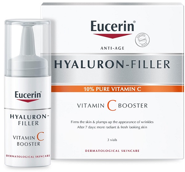 EUCERIN HYALURON-FILLER VITAMIN C BOOSTER 3 X 8 ML - farmasorriso.com