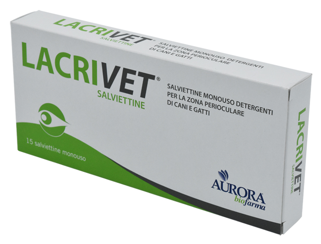 LACRIVET SALVIETTINE 15 PEZZI - farmasorriso.com