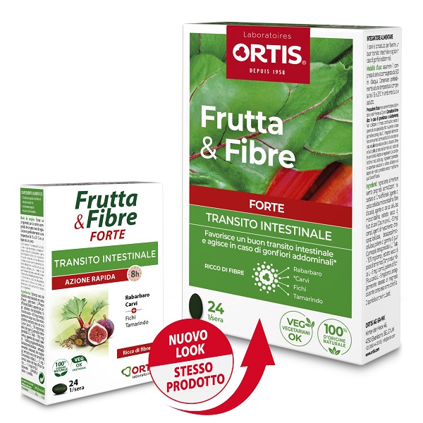 FRUTTA & FIBRE FORTE 24 COMPRESSE - farmasorriso.com