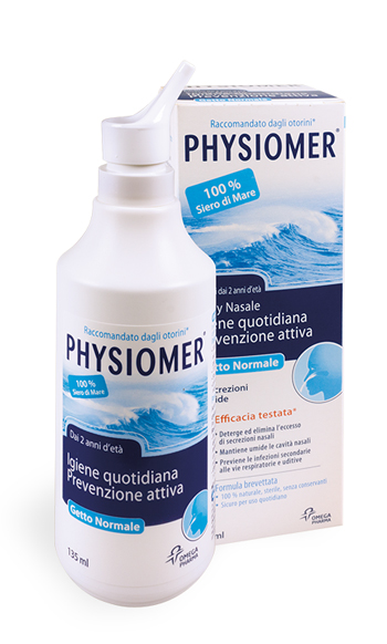 SPRAY NASALE PHYSIOMER GETTO NORMALE 135 ML - farmasorriso.com