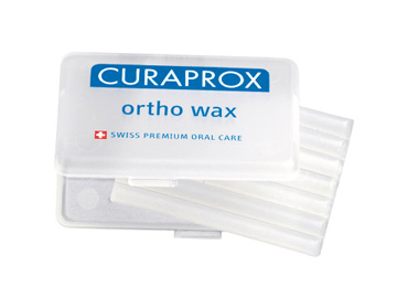 CURAPROX ORTHO WAX 7 PEZZI 46X4 MM DI CERA ORTODONTICA - farmasorriso.com