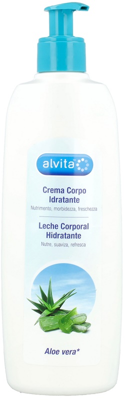 ALVITA CREMA CORPO IDRATANTE ALOE VERA 400 ML - farmasorriso.com