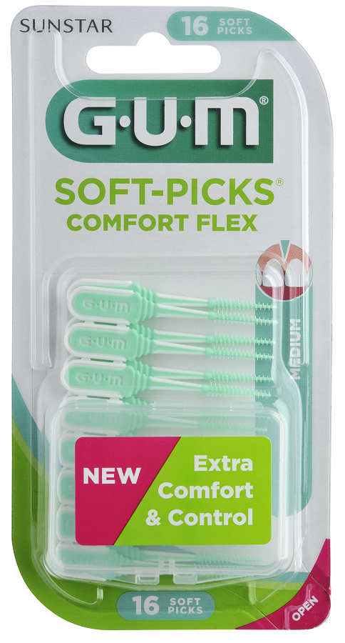 GUM SOFT PICK COMFORT FLEX SCOVOLINO INTERDENTALE 40 PEZZI - farmasorriso.com