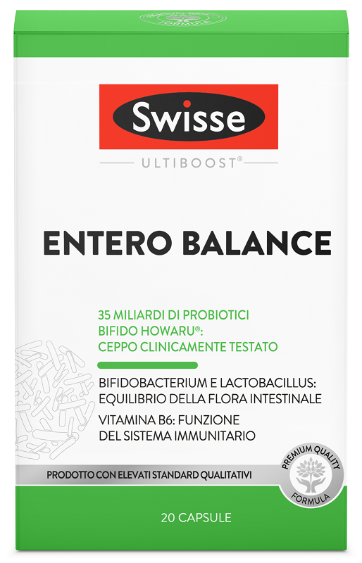 SWISSE ULTIBOOST ENTERO BALANCE 20 CAPSULE - farmasorriso.com