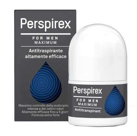 PERSPIREX FOR MEN MAXIMUM ANTITRASPIRANTE ROLL ON 20 ML - farmasorriso.com
