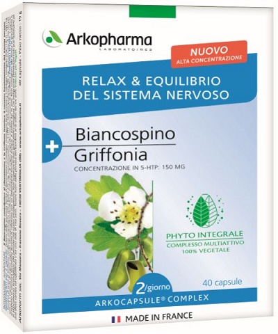 ARKO CAPSULE COMPLEX RELAX 40 CAPSULE - farmasorriso.com