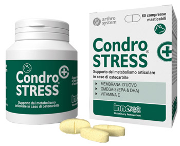 CONDROSTRESS + 60 COMPRESSE MASTICABILI - farmasorriso.com