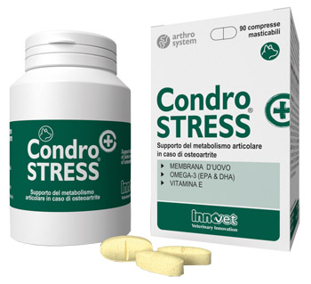 CONDROSTRESS + 90 COMPRESSE MASTICABILI - farmasorriso.com