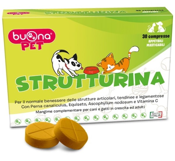 BUONAPET STRUTTURINA 30 COMPRESSE - farmasorriso.com