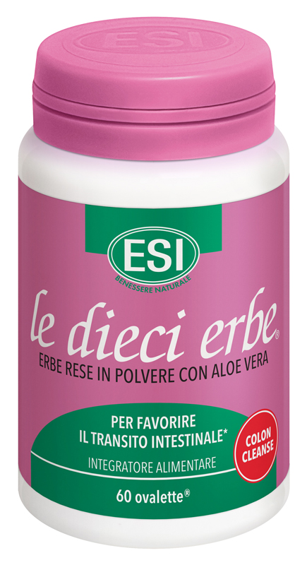 ESI LE DIECI ERBE COLON CLEANSE 60 OVALETTE - farmasorriso.com