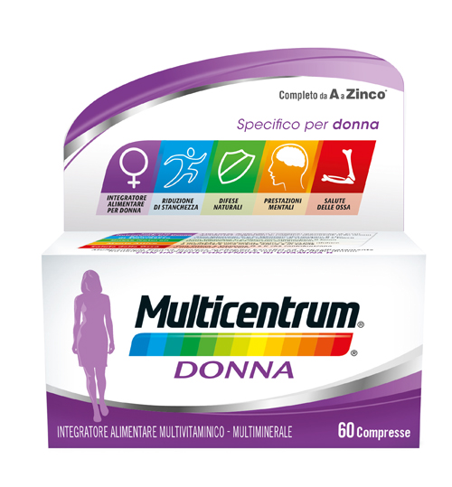 MULTICENTRUM DONNA 60 COMPRESSE - farmasorriso.com
